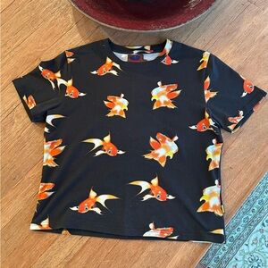 HEAVEN by Marc Jacobs Goldfish T-Shirt - Size Large (fits like a S/M) MINT Cond